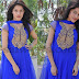 Kimaya in Blue Salwar Kameez