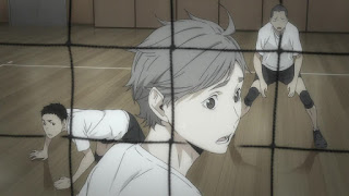 ハイキュー!! アニメ 2期12話 菅原孝支 | HAIKYU!!  Ohgiminami high vs Karasuno