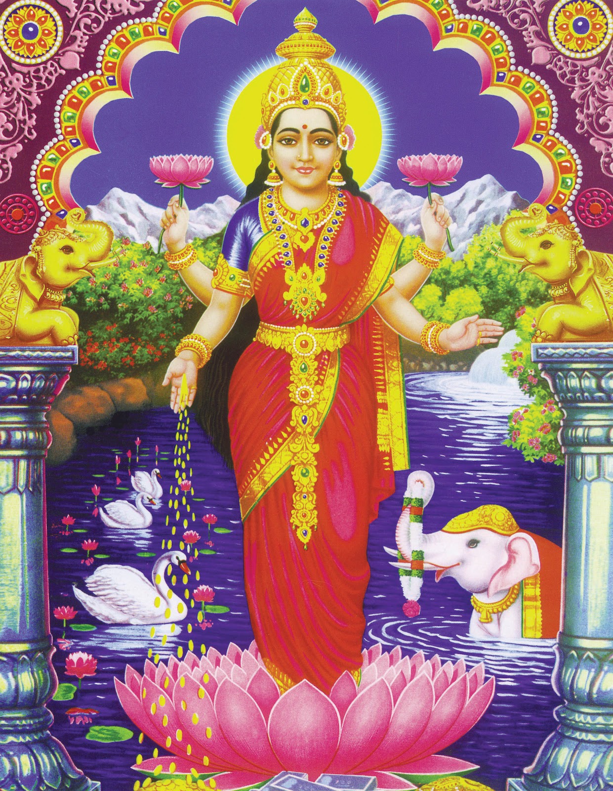 Laxmi Wallpaper God Wallpapers Hindu Goddess Pictures