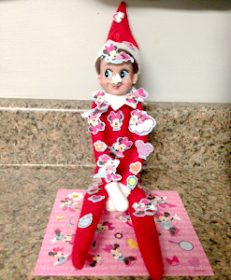 Elf On The Shelf with Stickers