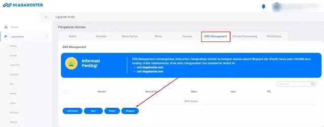 Cara Custom Domain dari Niagahoster ke Blogspot