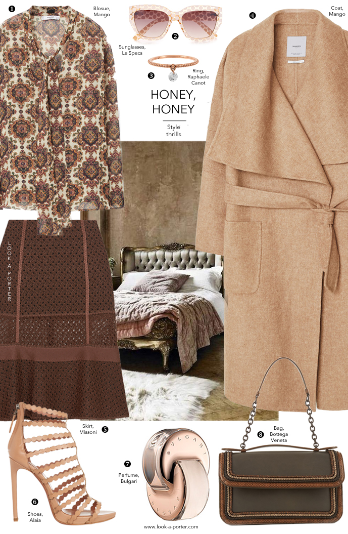 A few style ideas for a classic camel coat via www.look-a-porter.com style & fashion blog