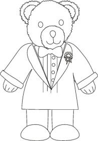 wedding coloring pages, free coloring pages