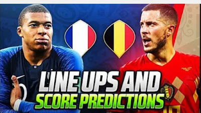 Ini Prediksi Skor untuk Prancis vs Belgia di Piala Dunia 2018