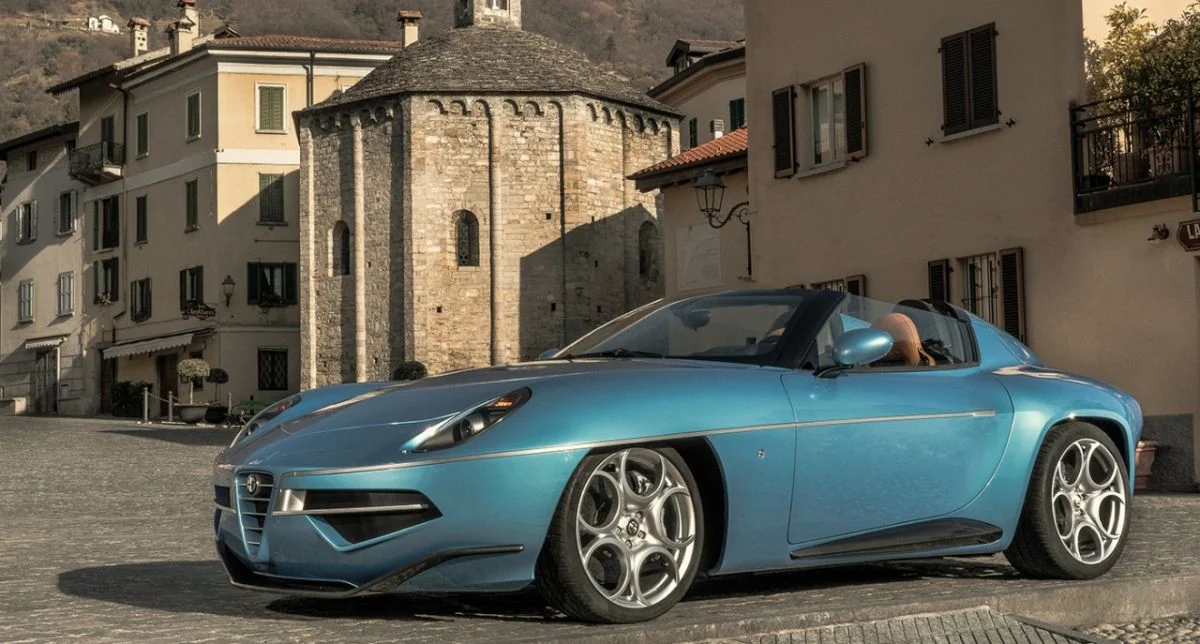 Hãng độ Touring Superleggera ra mắt Alfa Romeo Disco Volante Spider