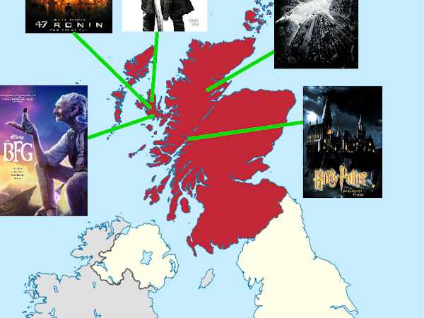 🎬Movies filmed in Scotland but NOT SET in Scotland