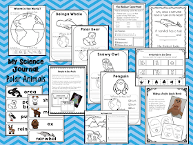 https://www.teacherspayteachers.com/Product/My-Science-Journal-Polar-Animals-2600785