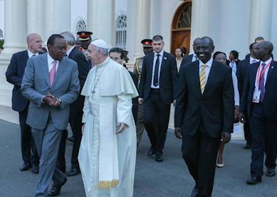 President Uhuru Kenyatta leads the way