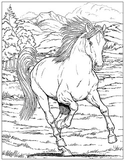 Best Of Images Horse Coloring Pages For Adults