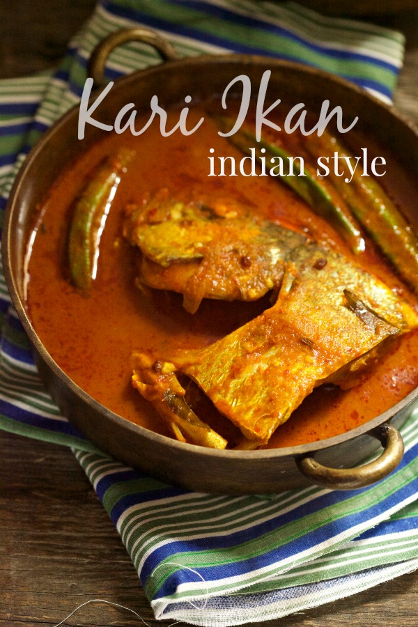 Kari Ikan Indian Style - masam manis