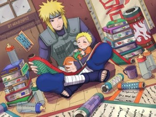 Naruto and his father