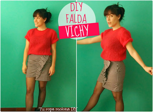 DIY falda Vichy