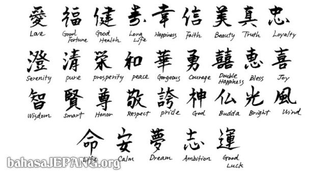 Shodo Tulisan  Kaligrafi Jepang Dan Artinya  Bahasa Jepang