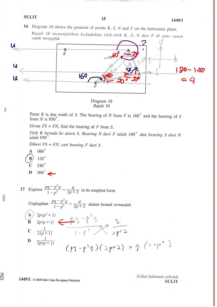 Cikgu Azman - Bukit Jalil: Matematik SPM Nov 2018 Kertas 1 