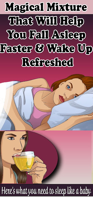 Magical Mixture That Will Help You Fall Asleep Faster and Wake Up Refreshed