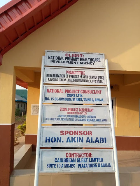 Check Out Photos Of The Hospital Akin Alabi Built That Is Currently Trending On Twitter