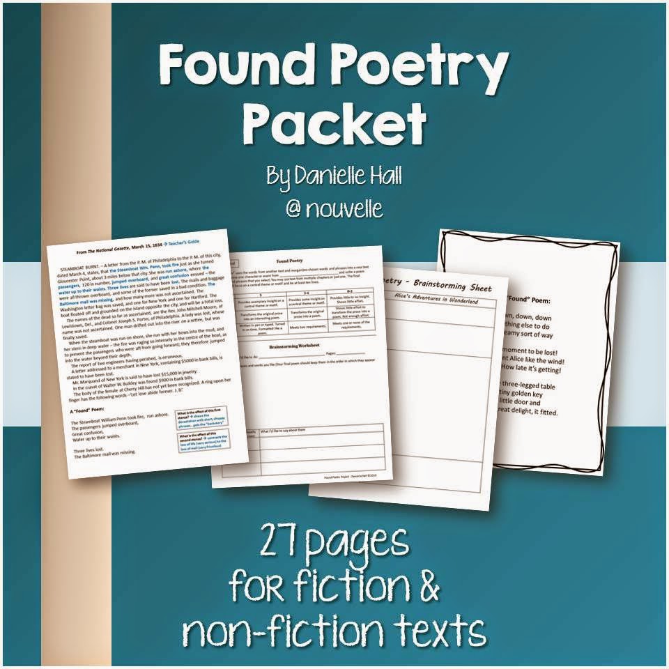  Found Poetry Packet (link)
