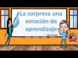 La sorpresa y elaprendizaje.