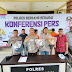 Polres Sergai Berhasil Mengungkap Dan Menangkap 3 Orang Kasus Pencurian Di PT. Gratika (Agen Resmi PT.Telkomsel) Jln.Lintas Medan Tebing Tinggi