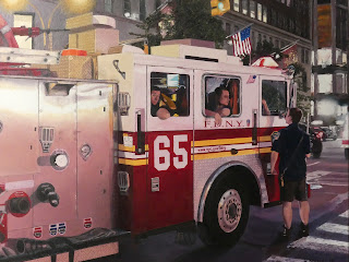 FDNY mission Oil painting on canvas june 2017