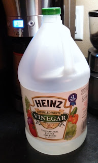 Large bottle of vinegar