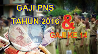 Gaji Ke 13 Dan 14 PNS Tahun 2016