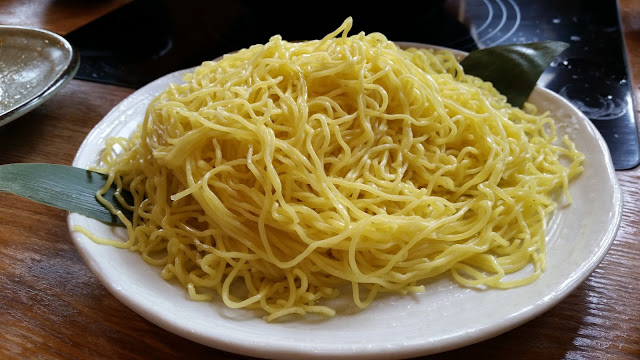 Extra QQ thin egg noodles