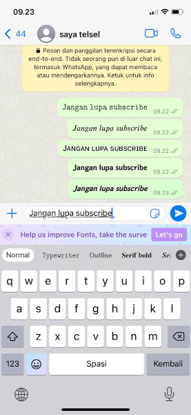 How To Change Whatsapp Font On iPhone 15