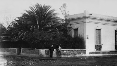 El chalet en el que José Blanchet vivió en San Francisco del Monte de Oro, San Luis