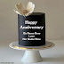 Celebrate Your Love Story With A Custom Anniversary Cake With Name