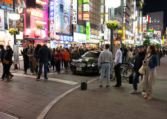 Bentley in Shinjuku Tokyo