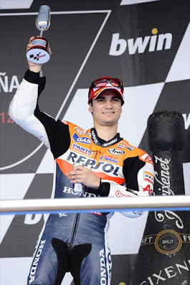 Podium Jerez MotoGP 2012