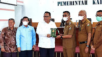 Kunjungan Kerja Badan Anggaran DPRD Provinsi Sumatera Utara Ke Tanah Karo Disambut Wakil Bupati Karo