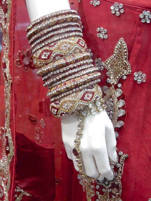Second Best Exotic Marigold Hotel wedding costume bracelets