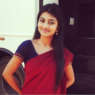 Anandhi in half saree, Anandhi date of birth , topmovieactress profile pic