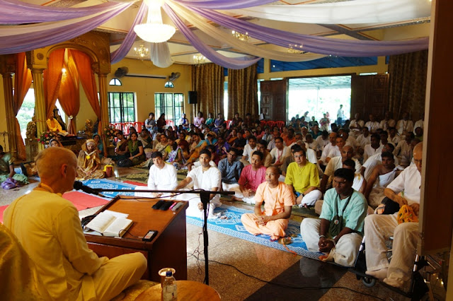 Sankarshan Das Bhagavad gita Lecture at Jagannatha Mandir