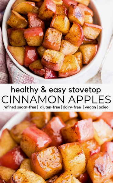 SAUTÉED CINNAMON APPLES