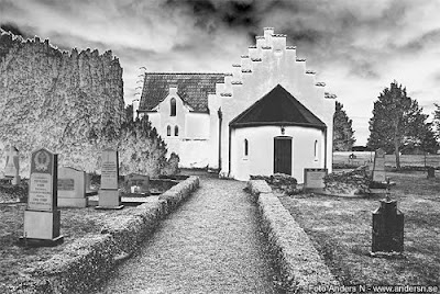 Ilstorps kyrka Ilstorp old church gammal kyrka medeltidskyrka medieval church foto anders n