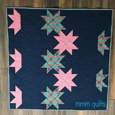 Stars Aligned quilt created by Sandra at mmm! quilts