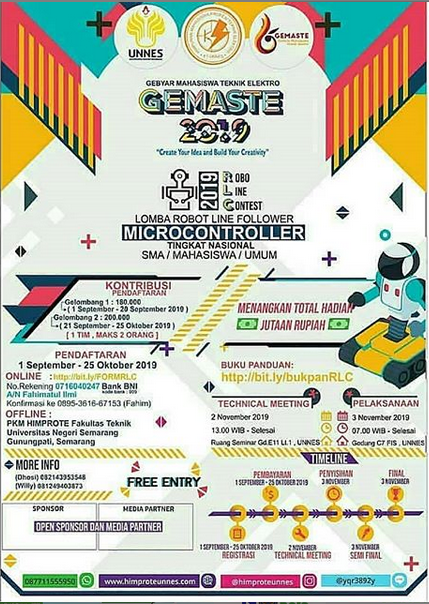 GEMASTE 2019 oleh Universitas Negeri Semarang