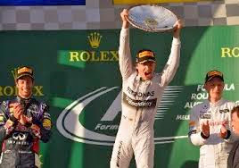 podio Formula 1 Australia 2014