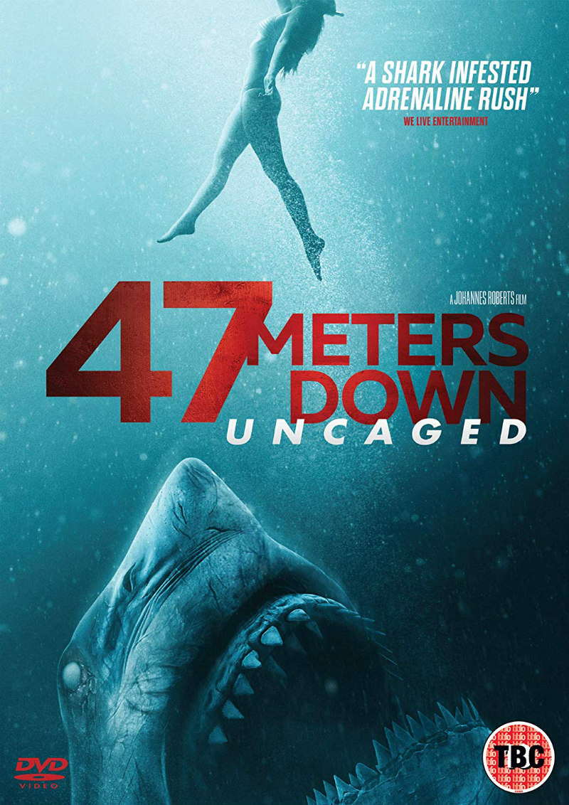 47 metres down uncaged dvd