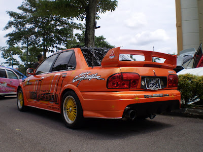 Proton Wira Evo III front bumpe