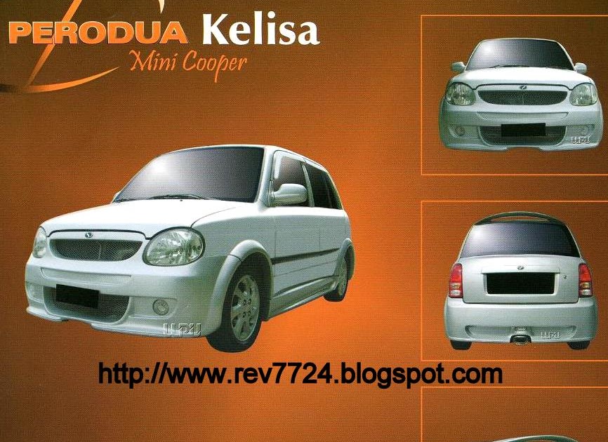 REV MOTORSPORT: KELISA MINI COOPER STYLE BODYKIT (fiber)