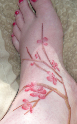 Japanese Cherry Blossom Tattoo