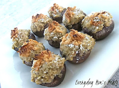 Green Bean Casserole Stuffed Mushrooms