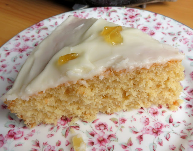 Lemon & Ginger Snack Cake