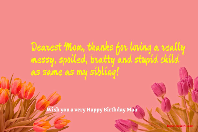 Birthday Greeting card for Mother