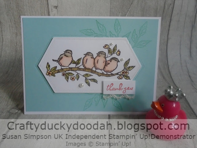 Craftyduckydoodah!, Stampin' Up! UK Independent  Demonstrator Susan Simpson, Free As A Bird, Bird Ballad Suite, Supplies available 24/7 from my online store, 