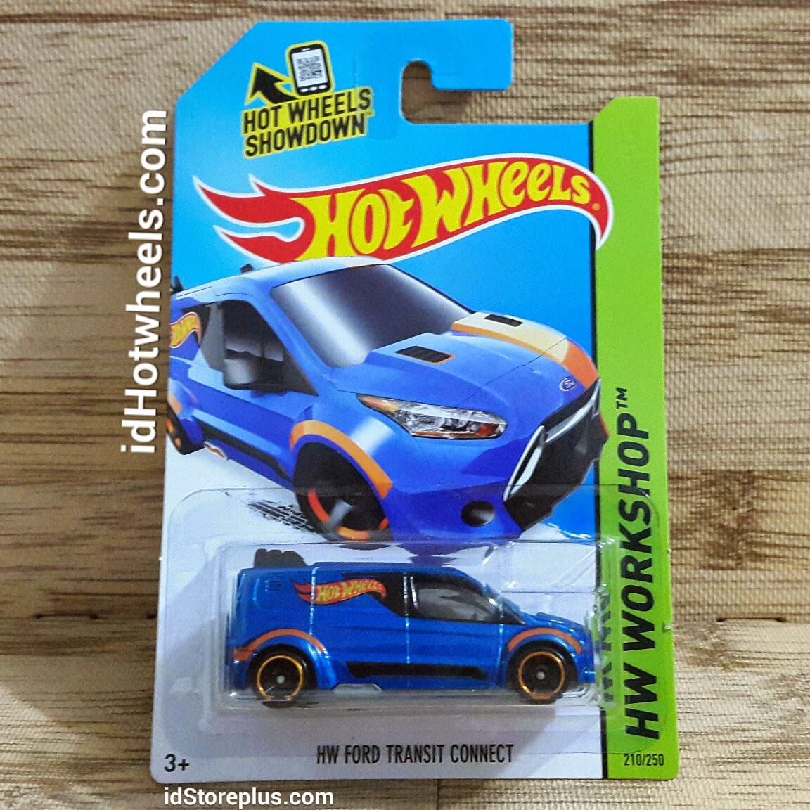 HOT WHEELS 2014 HW FORD TRANSIT CONNECT HW WORKSHOP 210/250